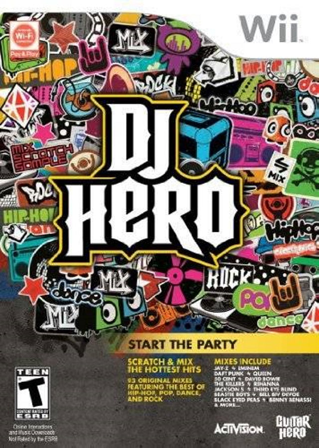 DJ Hero - Nintendo Wii Game