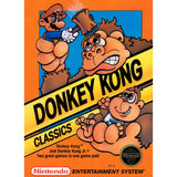 Donkey Kong Classics - Authentic NES Game Cartridge - YourGamingShop.com - Buy, Sell, Trade Video Games Online. 120 Day Warranty. Satisfaction Guaranteed.