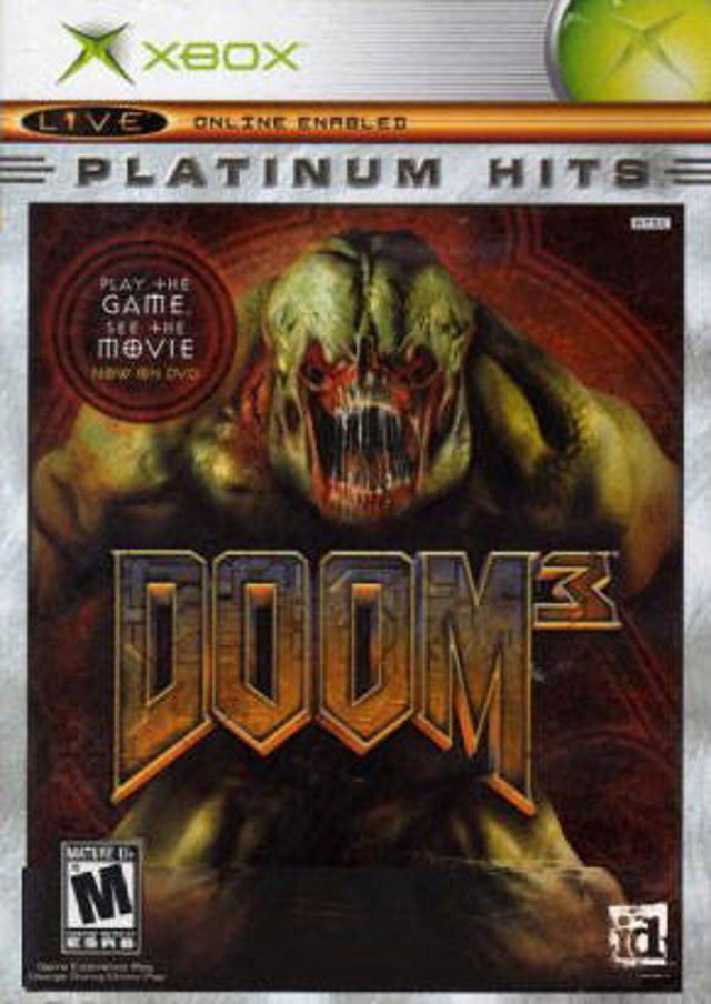 DOOM 3 (Platinum Hits) - Microsoft Xbox Game