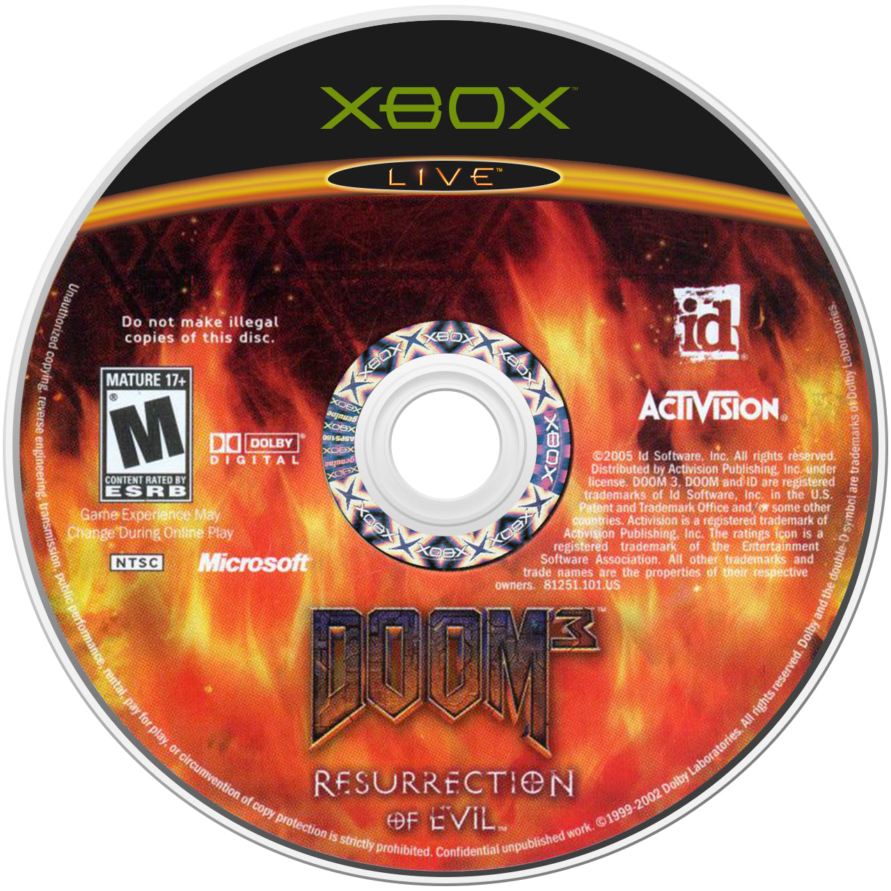 Doom 3: Resurrection of Evil - Microsoft Xbox Game Complete - YourGamingShop.com - Buy, Sell, Trade Video Games Online. 120 Day Warranty. Satisfaction Guaranteed.