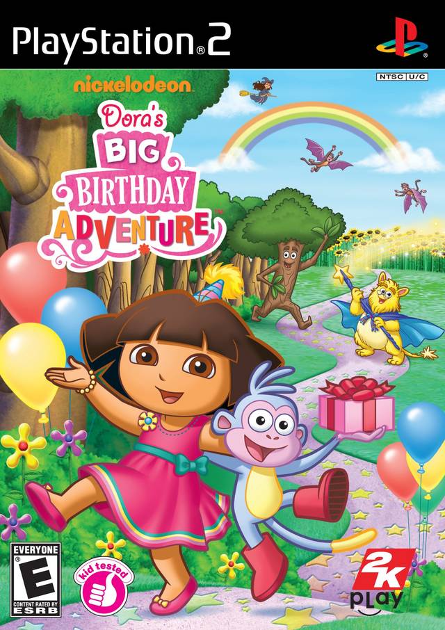Dora's Big Birthday Adventure - PlayStation 2 (PS2) Game