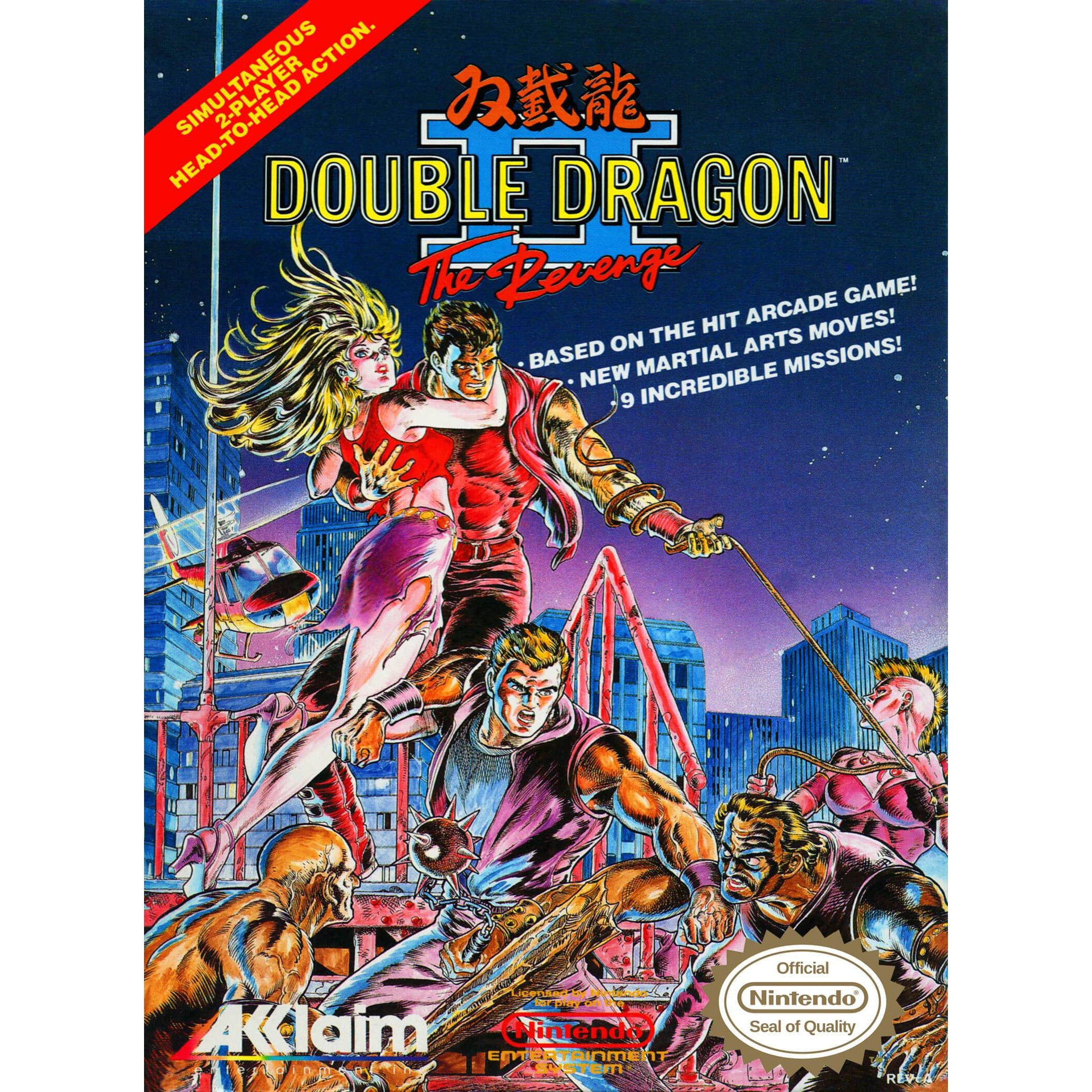 Double Dragon II: The Revenge - Authentic NES Game Cartridge - YourGamingShop.com - Buy, Sell, Trade Video Games Online. 120 Day Warranty. Satisfaction Guaranteed.