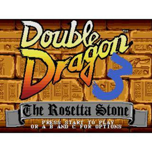 Double Dragon 3: The Arcade Game - Sega Genesis Game Complete - YourGamingShop.com - Buy, Sell, Trade Video Games Online. 120 Day Warranty. Satisfaction Guaranteed.