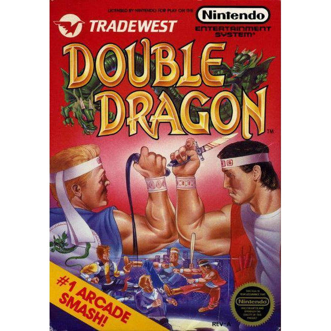 Double Dragon - Authentic NES Game Cartridge - YourGamingShop.com - Buy, Sell, Trade Video Games Online. 120 Day Warranty. Satisfaction Guaranteed.