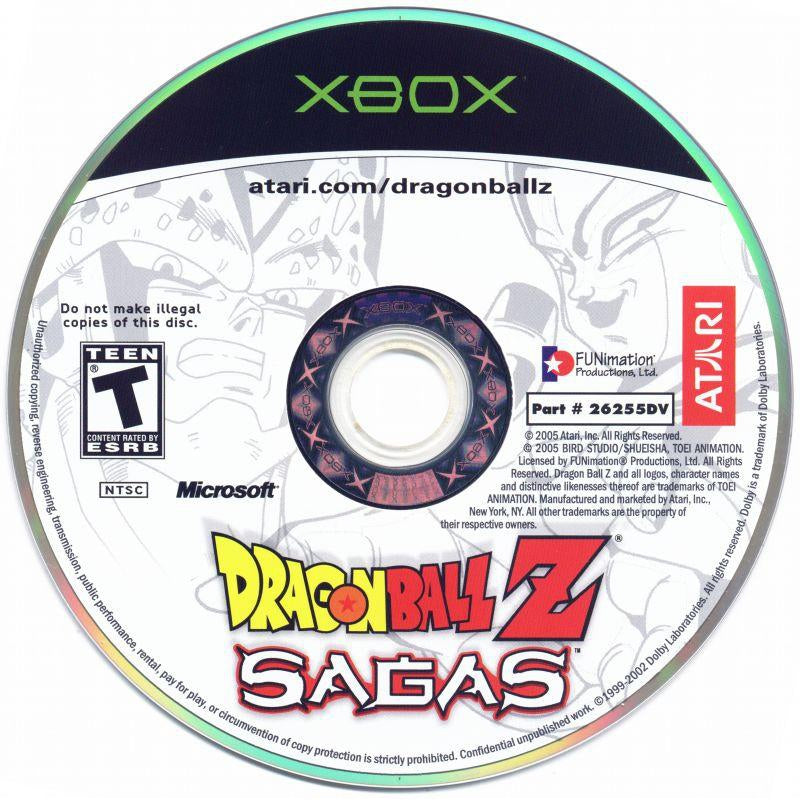 Dragon Ball Z: Sagas - Microsoft Xbox Game Complete - YourGamingShop.com - Buy, Sell, Trade Video Games Online. 120 Day Warranty. Satisfaction Guaranteed.