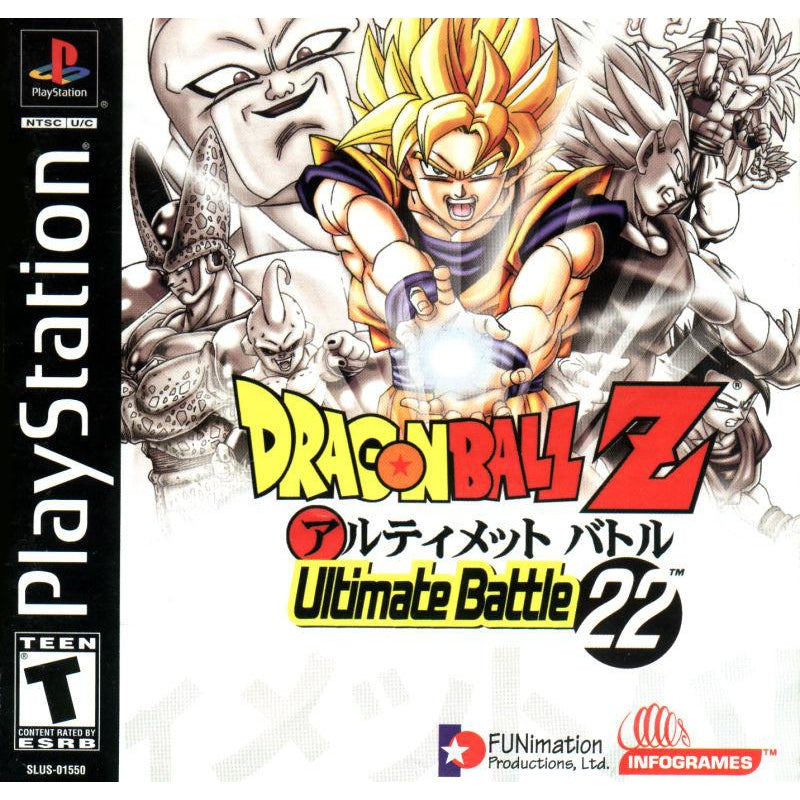 Dragon Ball Z: Ultimate Battle 22 - PlayStation 1 (PS1) Game Complete - YourGamingShop.com - Buy, Sell, Trade Video Games Online. 120 Day Warranty. Satisfaction Guaranteed.