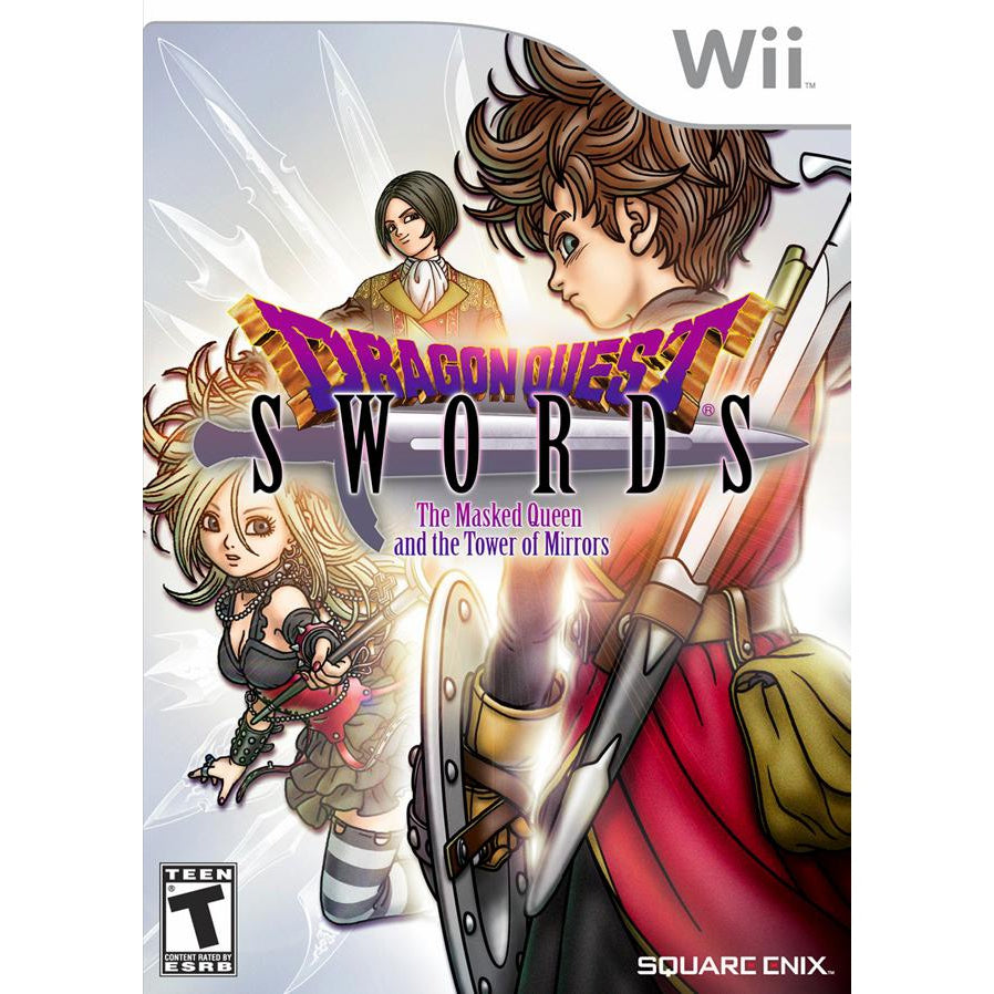 Dragon Quest Swords: The Masked Queen and the Tower of Mirrors - Wii Game Complete - YourGamingShop.com - Buy, Sell, Trade Video Games Online. 120 Day Warranty. Satisfaction Guaranteed.