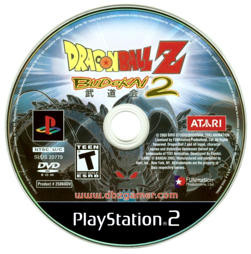 Dragon Ball Z: Budokai 2 - PlayStation 2 (PS2) Game - YourGamingShop.com - Buy, Sell, Trade Video Games Online. 120 Day Warranty. Satisfaction Guaranteed.