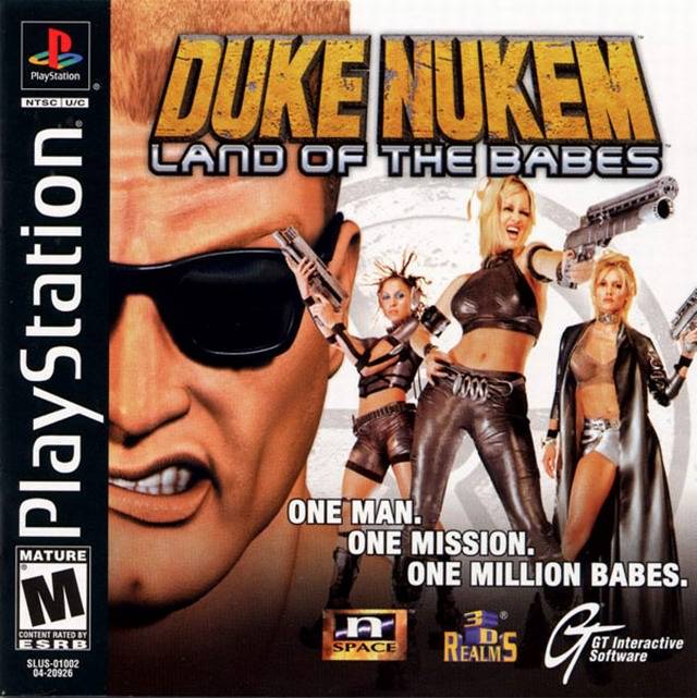 Duke Nukem: Land of the Babes - PlayStation 1 (PS1) Game