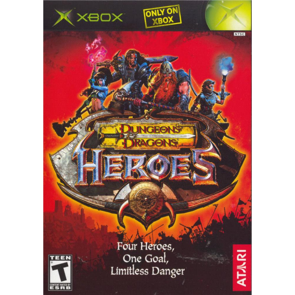 Dungeons & Dragons: Heroes - Microsoft Xbox Game Complete - YourGamingShop.com - Buy, Sell, Trade Video Games Online. 120 Day Warranty. Satisfaction Guaranteed.