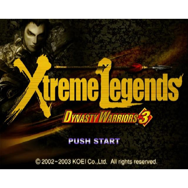Dynasty Warriors 3: Xtreme Legends - PlayStation 2 (PS2) Game