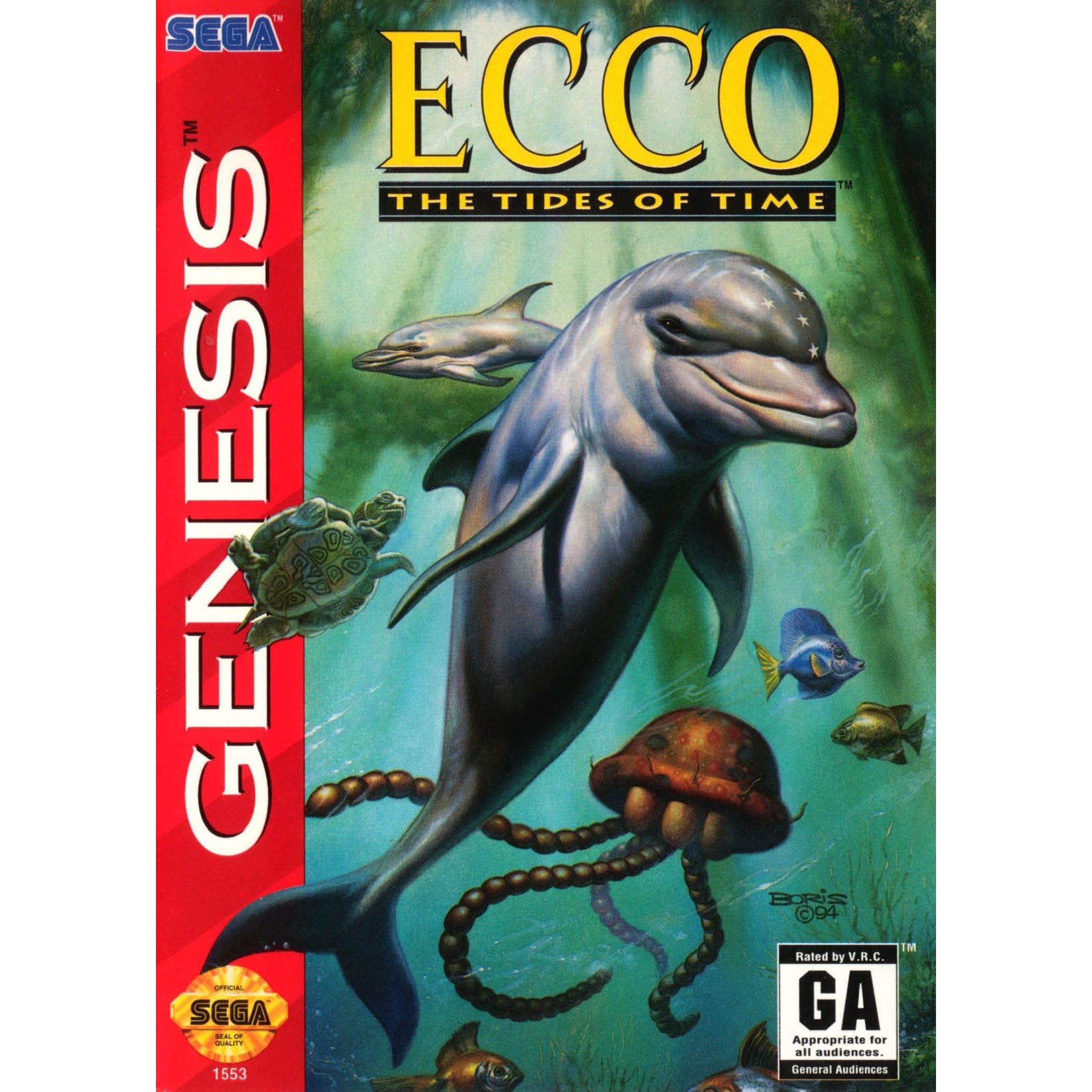 Ecco: The Tides of Time - Sega Genesis Game