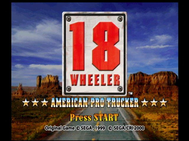 18 Wheeler: American Pro Trucker - Sega Dreamcast Game