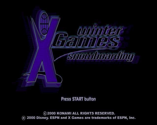 ESPN Winter X-Games Snowboarding - PlayStation 2 (PS2) Game