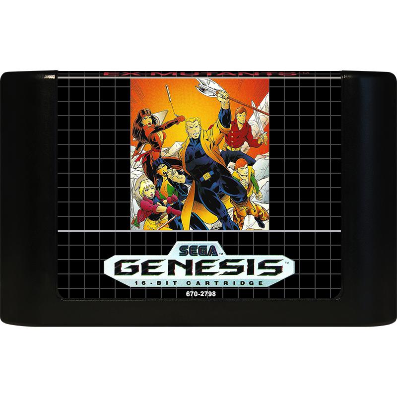 Ex-Mutants - Sega Genesis Game