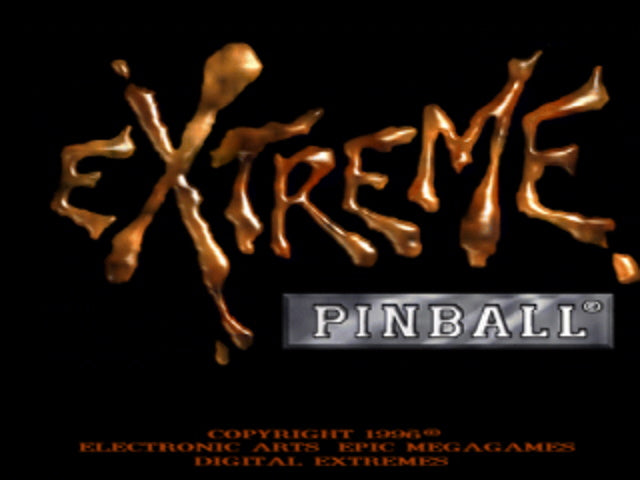Extreme Pinball - PlayStation 1 (PS1) Game