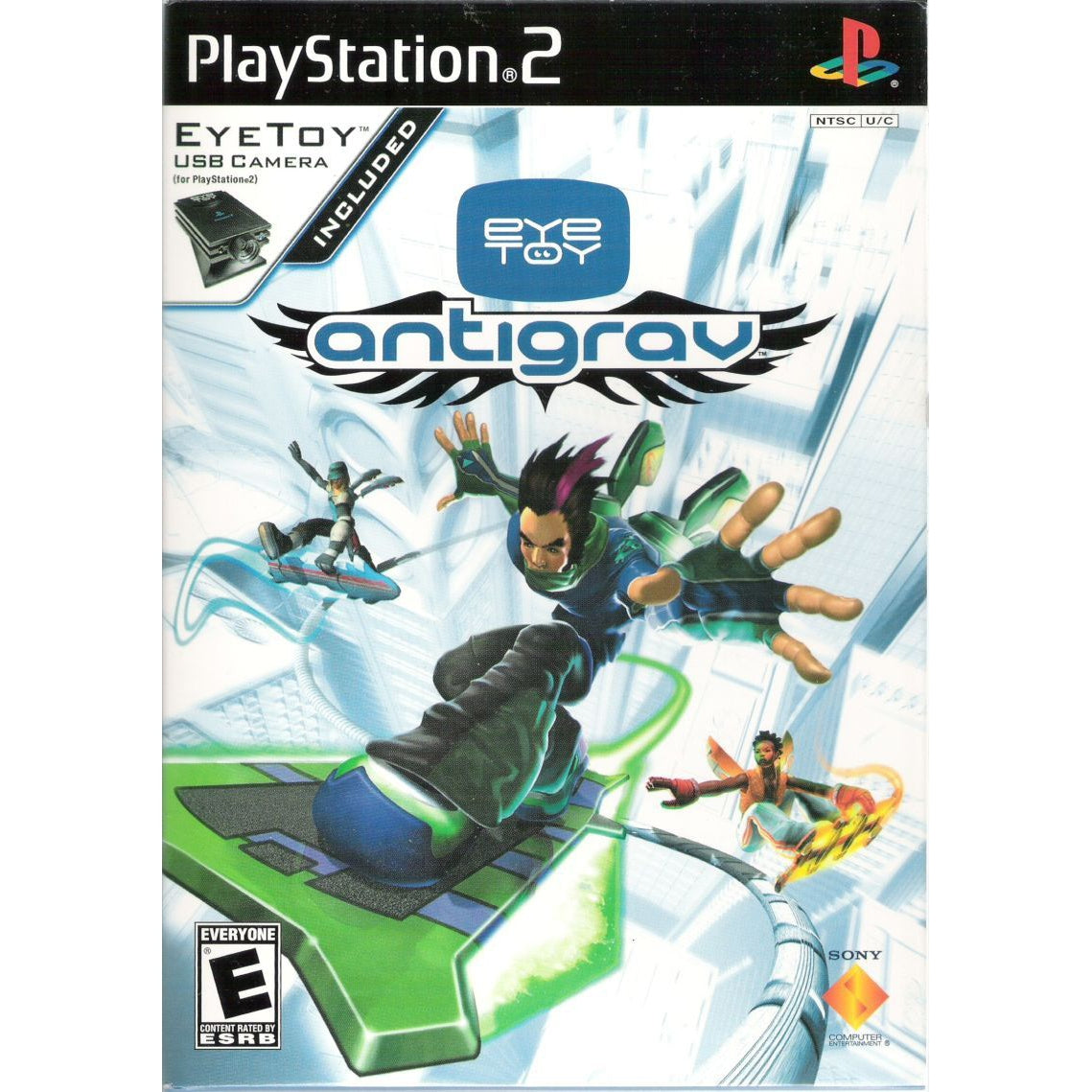 EyeToy: AntiGrav - PlayStation 2 (PS2) Game Complete - YourGamingShop.com - Buy, Sell, Trade Video Games Online. 120 Day Warranty. Satisfaction Guaranteed.