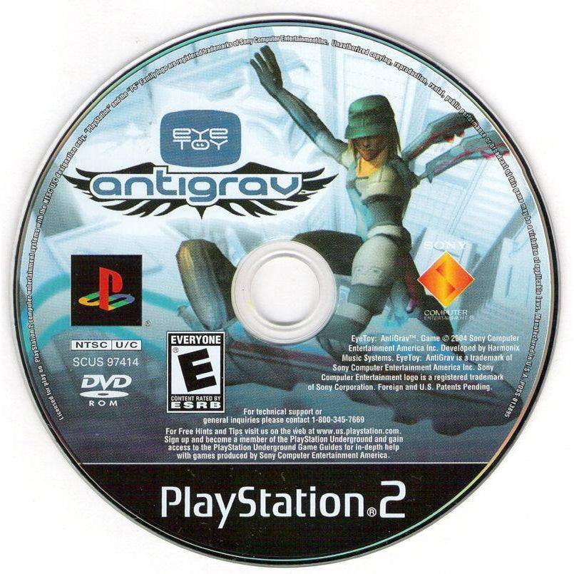 EyeToy: AntiGrav - PlayStation 2 (PS2) Game Complete - YourGamingShop.com - Buy, Sell, Trade Video Games Online. 120 Day Warranty. Satisfaction Guaranteed.