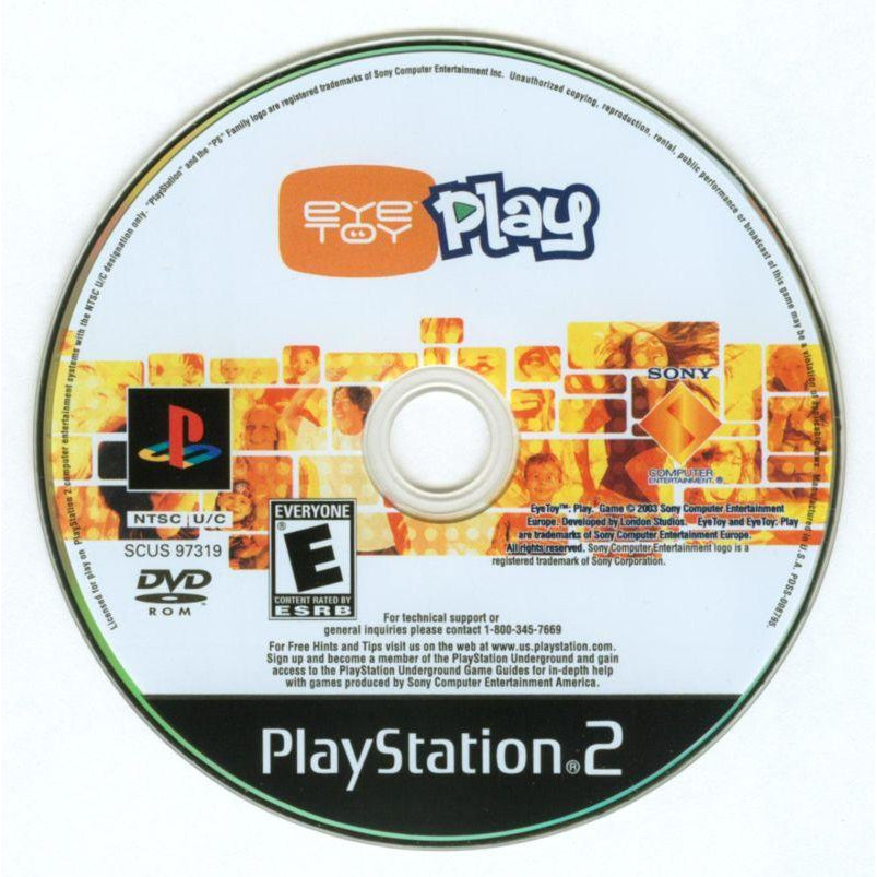 EyeToy: Play - PlayStation 2 (PS2) Game Complete - YourGamingShop.com - Buy, Sell, Trade Video Games Online. 120 Day Warranty. Satisfaction Guaranteed.
