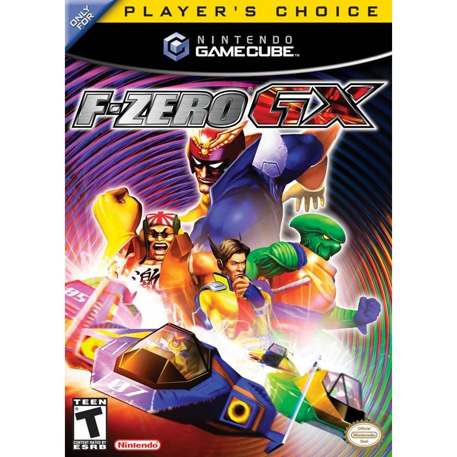 F-Zero GX (Player's Choice) - Nintendo GameCube Game Complete - YourGamingShop.com - Buy, Sell, Trade Video Games Online. 120 Day Warranty. Satisfaction Guaranteed.