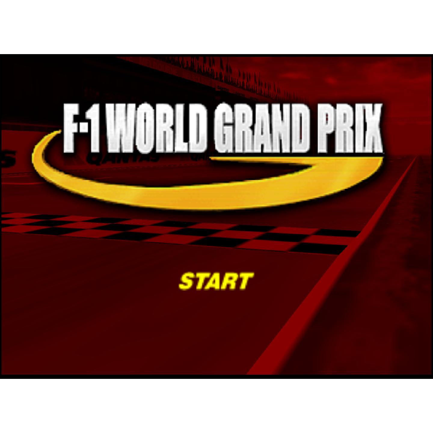 F-1 World Grand Prix - Authentic Nintendo 64 (N64) Game Cartridge