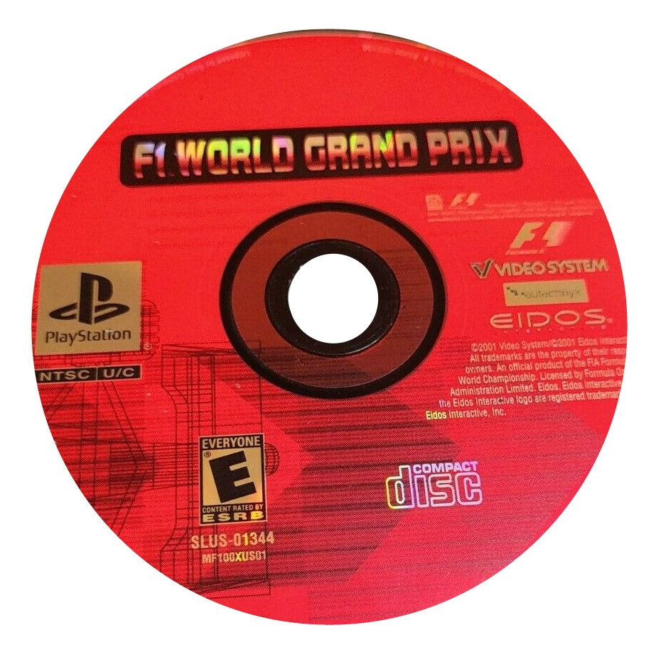 F1 World Grand Prix - PlayStation 1 (PS1) Game