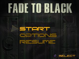 Fade to Black - PlayStation 1 (PS1) Game