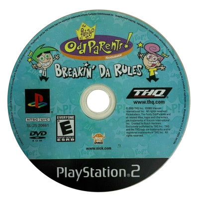 Fairly Odd Parents: Breakin' Da Rules - PlayStation 2 (PS2) Game