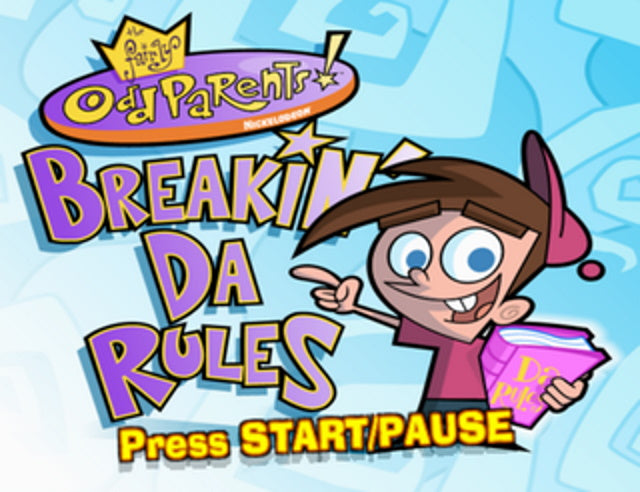 Fairly Odd Parents: Breakin' Da Rules - PlayStation 2 (PS2) Game