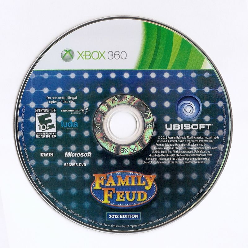 Family Feud: 2012 Edition - Xbox 360 Game