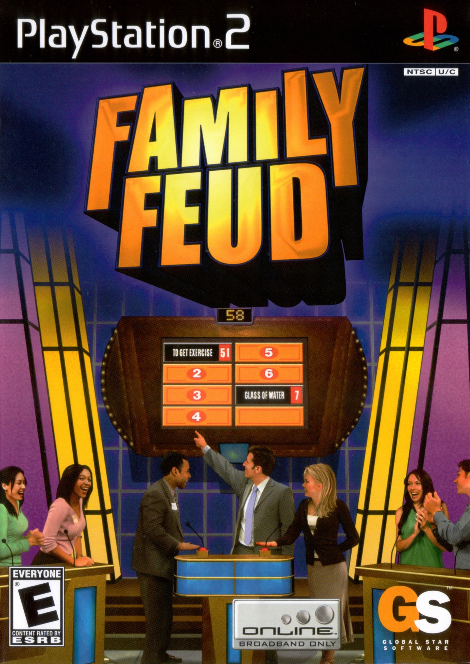 Family Feud - PlayStation 2 (PS2) Game