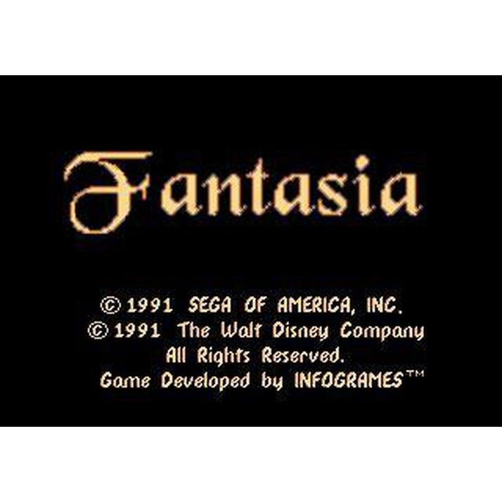 Fantasia - Sega Genesis Game Complete - YourGamingShop.com - Buy, Sell, Trade Video Games Online. 120 Day Warranty. Satisfaction Guaranteed.
