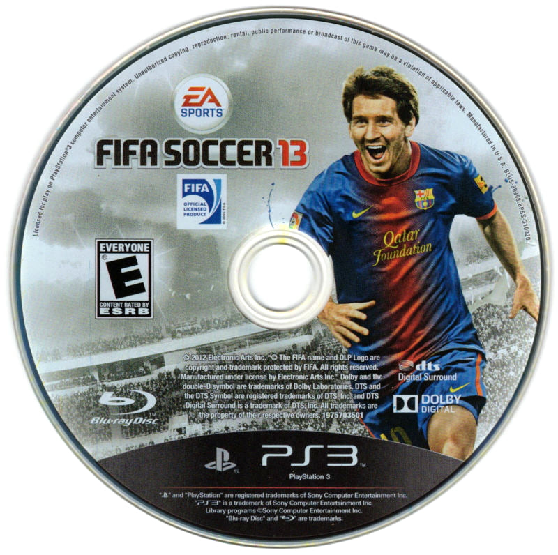 FIFA Soccer 13 - PlayStation 3 (PS3) Game