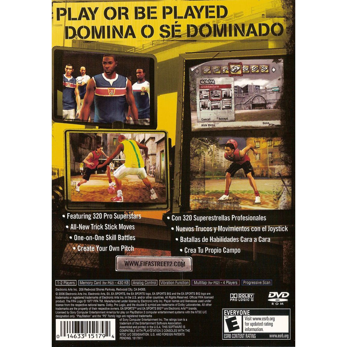 FIFA Street 2 - PlayStation 2 (PS2) Game Complete - YourGamingShop.com - Buy, Sell, Trade Video Games Online. 120 Day Warranty. Satisfaction Guaranteed.