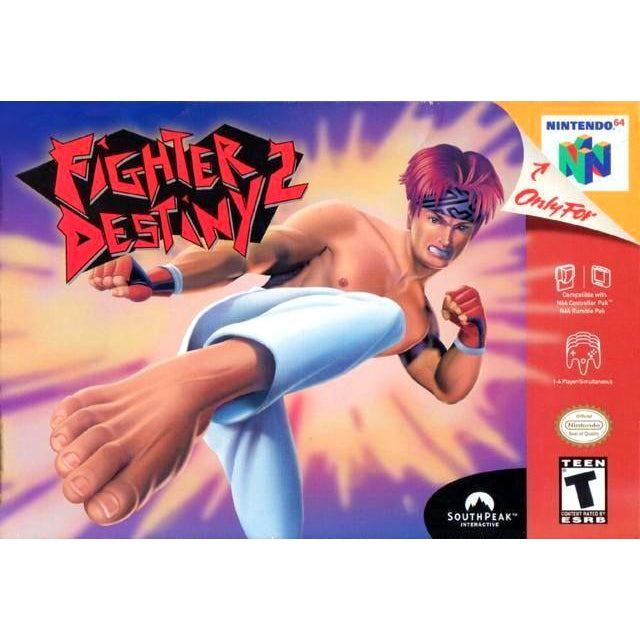 Fighter Destiny 2 - Authentic Nintendo 64 (N64) Game Cartridge - YourGamingShop.com - Buy, Sell, Trade Video Games Online. 120 Day Warranty. Satisfaction Guaranteed.