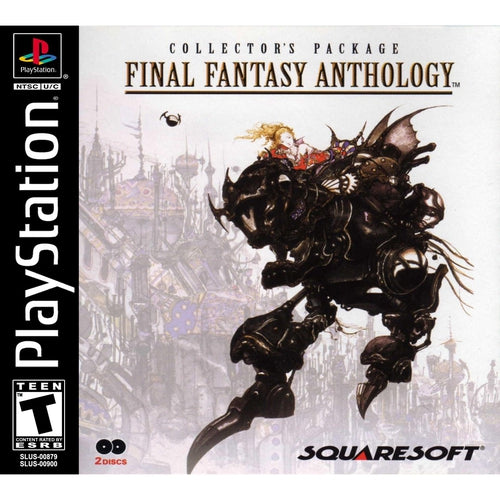 Final Fantasy Anthology - PlayStation 1 (PS1) Game Complete - YourGamingShop.com - Buy, Sell, Trade Video Games Online. 120 Day Warranty. Satisfaction Guaranteed.