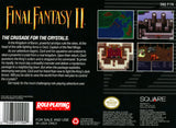 Final Fantasy II - Super Nintendo (SNES) Game Cartridge