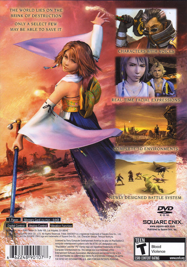 Final Fantasy X (Greatest Hits) - PlayStation 2 (PS2) Game