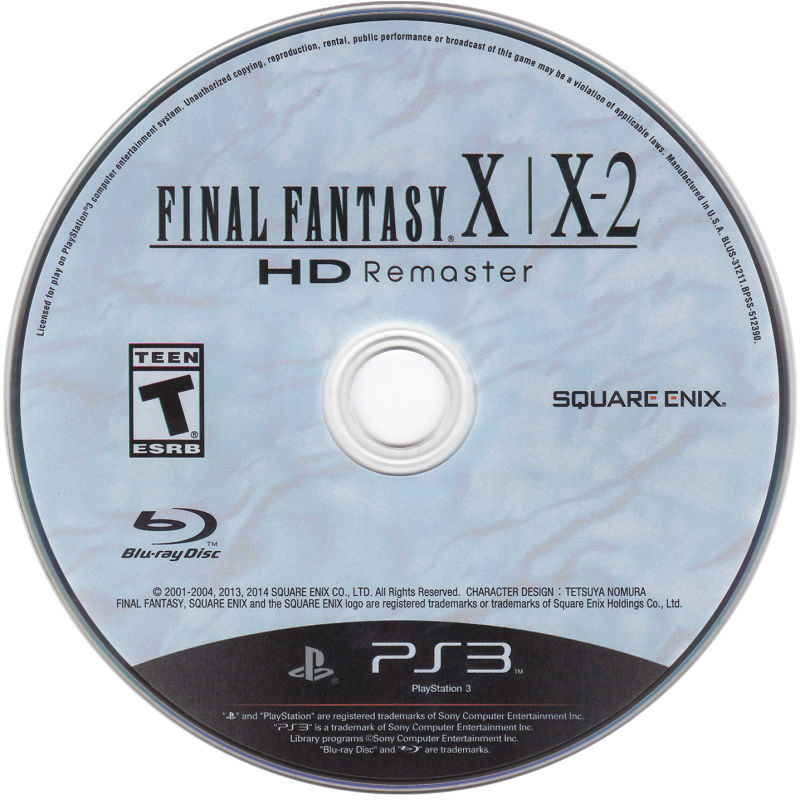 Final Fantasy X / X-2: HD Remaster - PlayStation 3 (PS3) Game