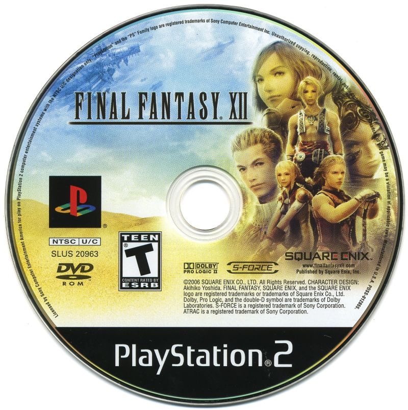Final Fantasy XII - PlayStation 2 (PS2) Game