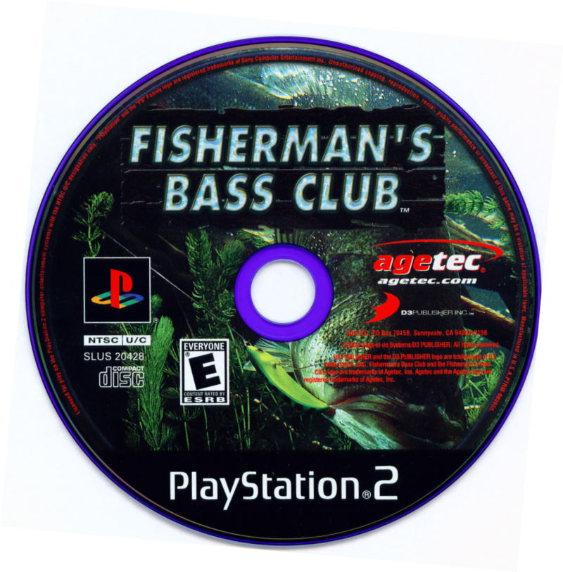 Fisherman's Bass Club - PlayStation 2 (PS2) Game