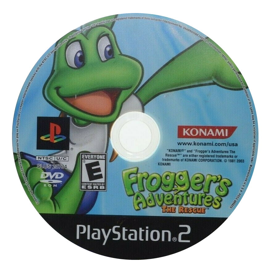 Frogger's Adventures: The Rescue - PlayStation 2 (PS2) Game