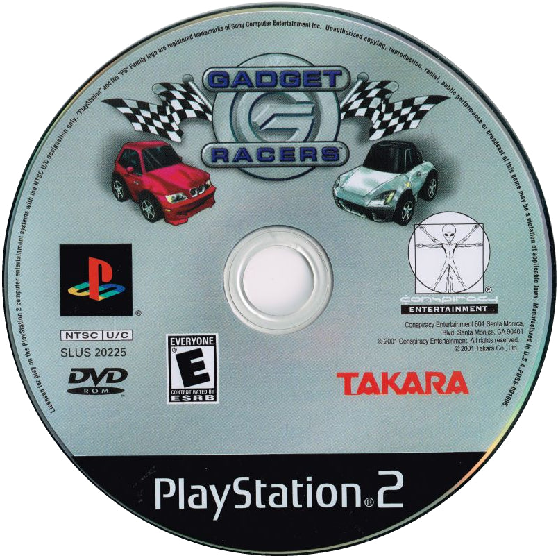 Gadget Racers - PlayStation 2 (PS2) Game