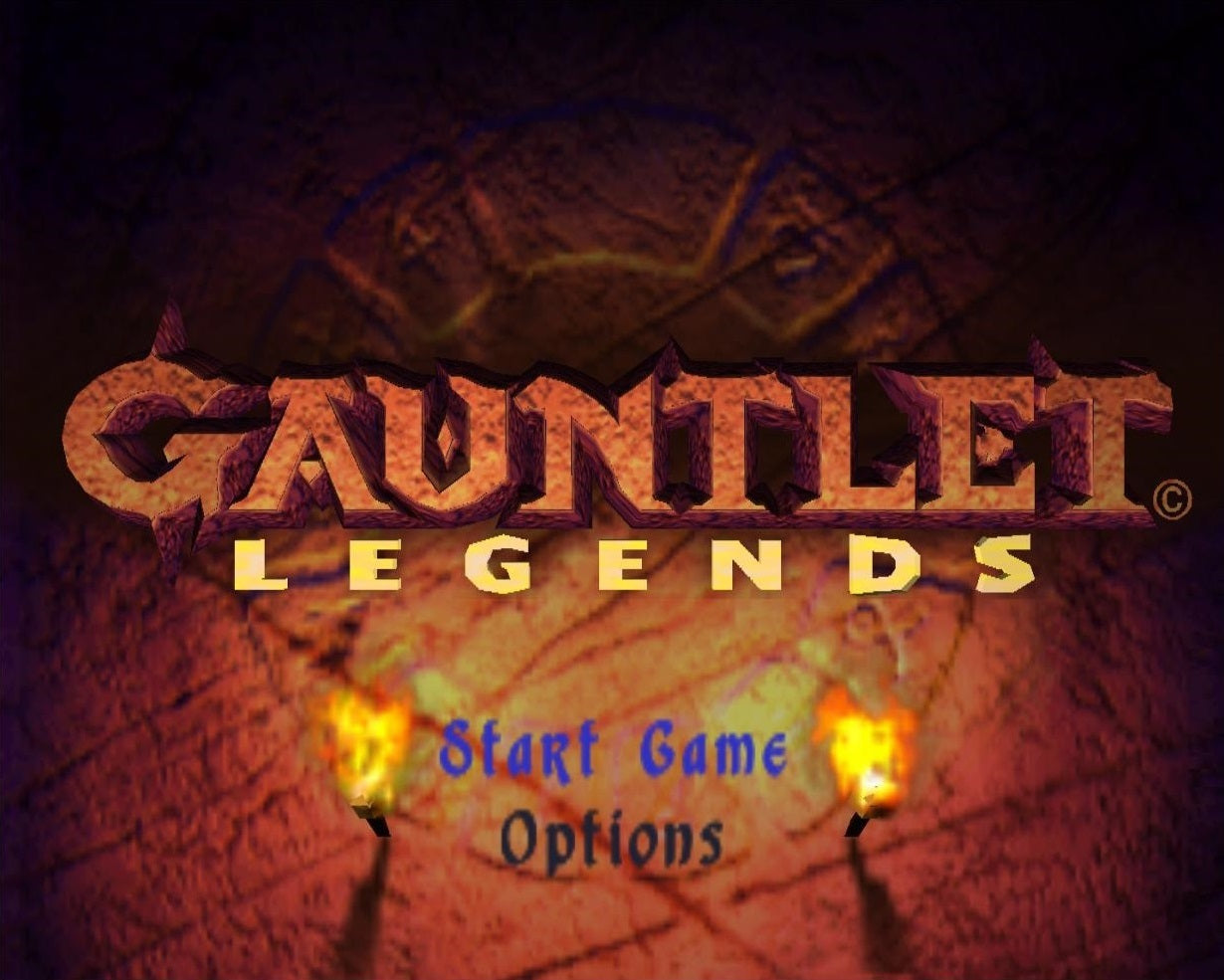Gauntlet: Legends - Authentic Nintendo 64 (N64) Game Cartridge