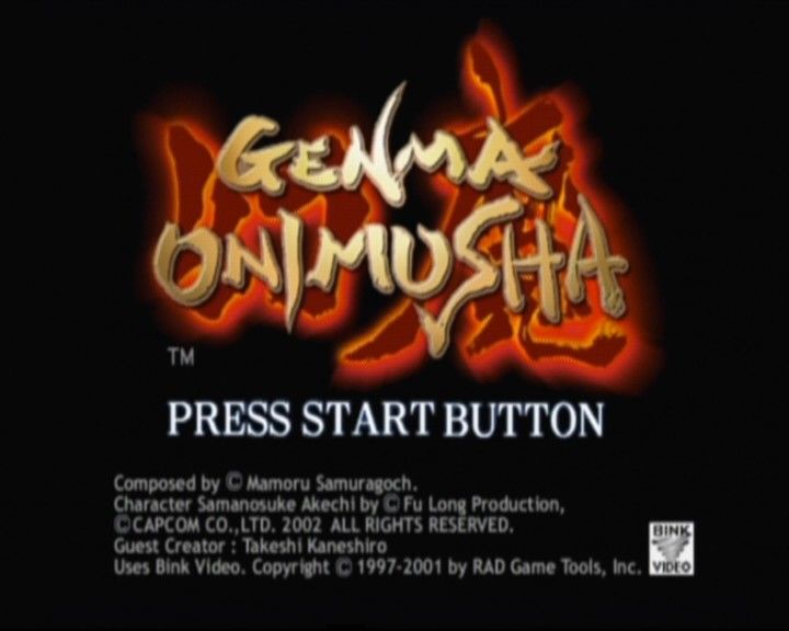 Genma Onimusha - Microsoft Xbox Game