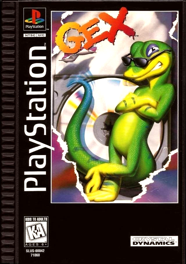 Gex (Long Box) - PlayStation 1 (PS1) Game
