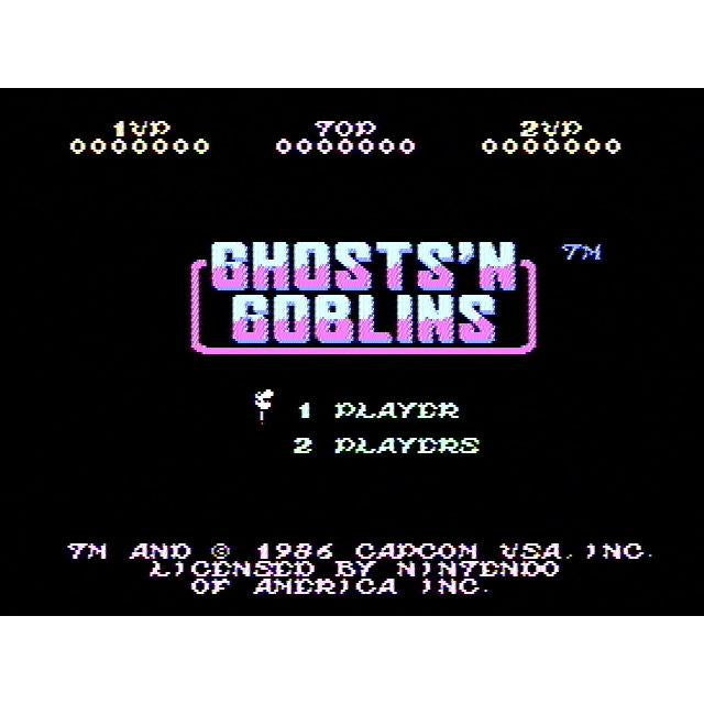 Ghosts 'N Goblins - Authentic NES Game Cartridge - YourGamingShop.com - Buy, Sell, Trade Video Games Online. 120 Day Warranty. Satisfaction Guaranteed.