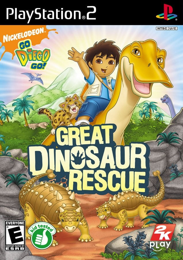 Go, Diego, Go!: Great Dinosaur Rescue - PlayStation 2 (PS2) Game