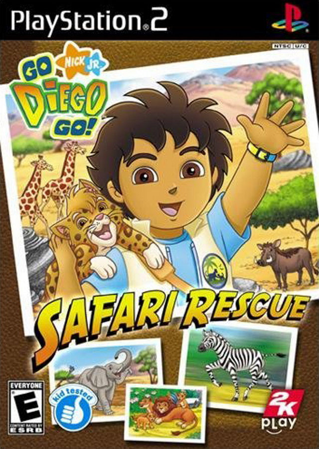 Go, Diego, Go! Safari Rescue - PlayStation 2 (PS2) Game