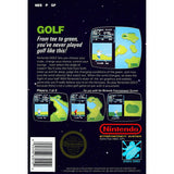 Golf - Authentic NES Game Cartridge